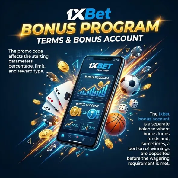 1xBet Bonus Program Terms and Bonus Account